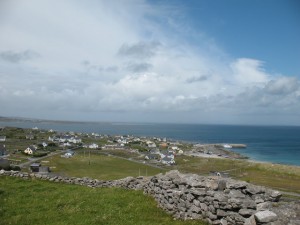 Uitzicht over het dorp vanuit O'Briens Tower