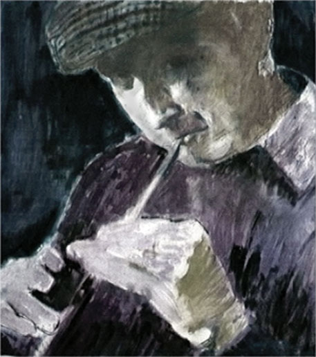 Een schilderij van Michael Dwyer (Foto: www.michaeldwyer.ie)