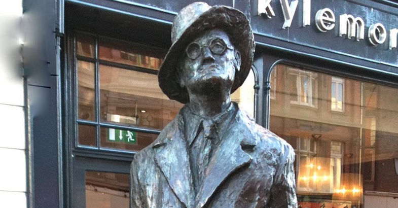 Standbeeld James Joyce (Foto: Tourism Ireland)